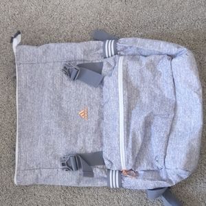 Grey Adidas backpack